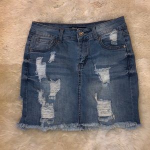 Denim Skirt